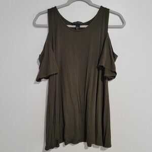 Forever 21 Cold Shoulder Top Plus Size 1X